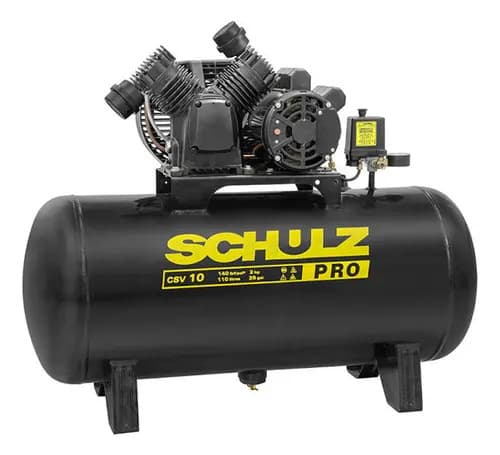 COMPRESSOR DE AR CSL10BRAVO/200 2CV 2P 110/220V SCHULZ