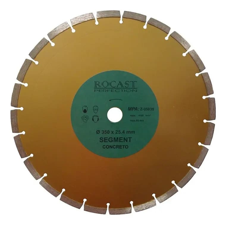 DISCO DIAMANTADO 350MM X 3,2 X 25,4 DCU — imagem 1