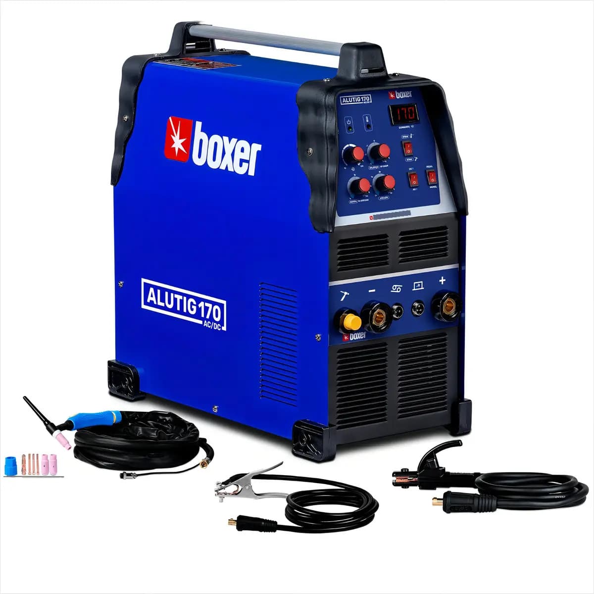 MAQUINA SOLD. ALUTIG. AC/DC TIG 280A 220V BOXER — imagem 1