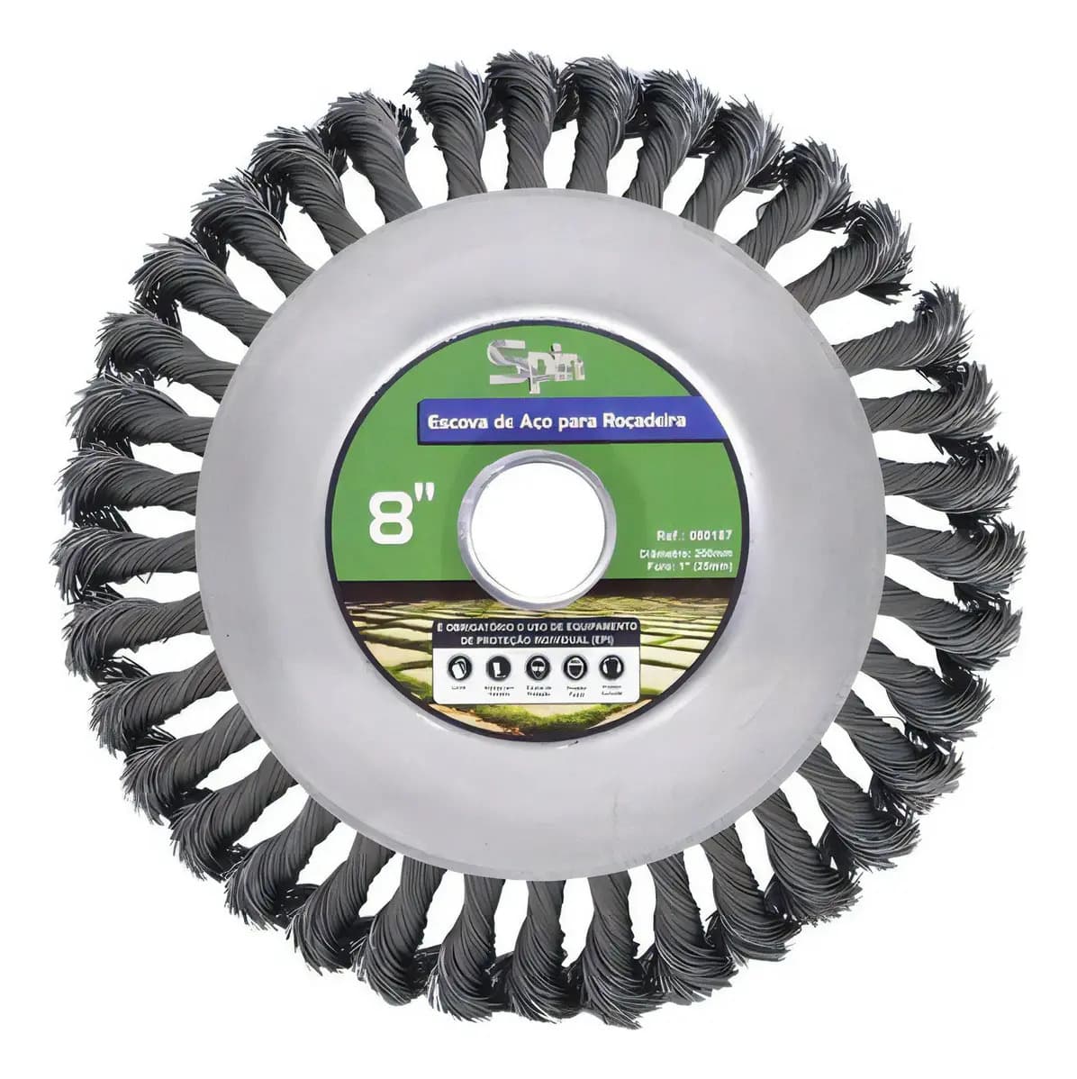ESCOVA ROTAT. DE NYLOM FURO 25,4MM