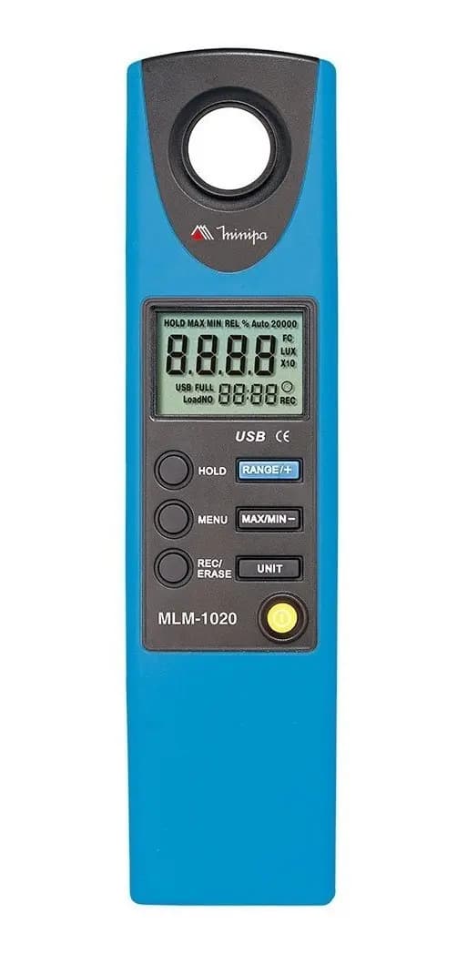 MINIPA-MLM-1020 LUXIMETRO COM DATALOGER E INTERFACE — imagem 1