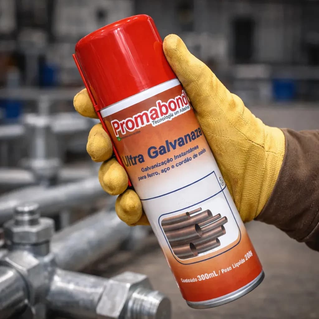 GALVANIZAÇÃO SPRAY A FRIO CRZ 300 ML