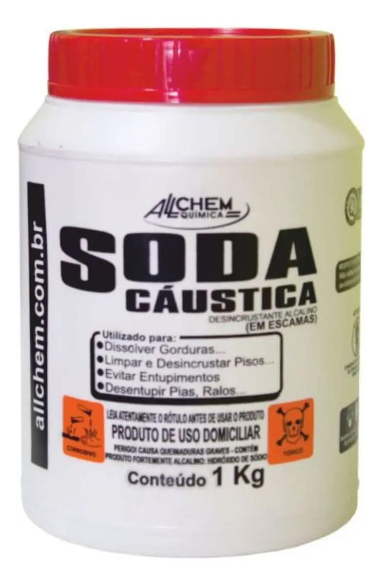 SODA CAUSTICA 3500KG ALCALINO