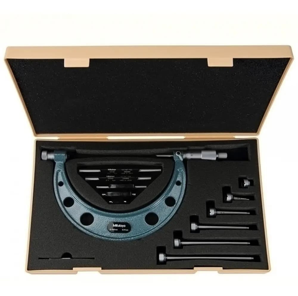 MICROMETRO EXT 75 A 100MM/0,01MM MITUTOYO — imagem 1