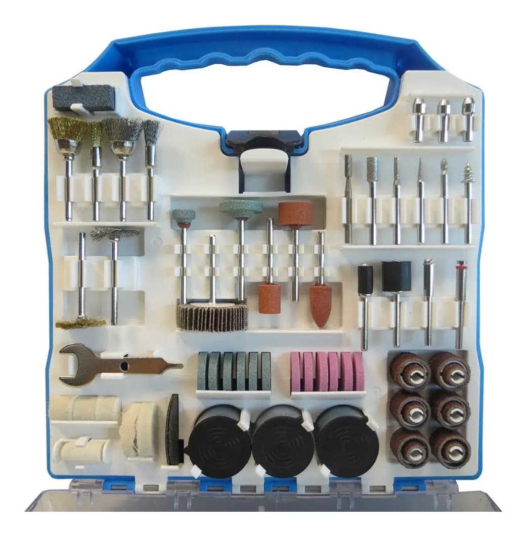 KIT ACESSORIO P/MICRORETIFICA C/180 PEÇAS G19507AC GAMMA