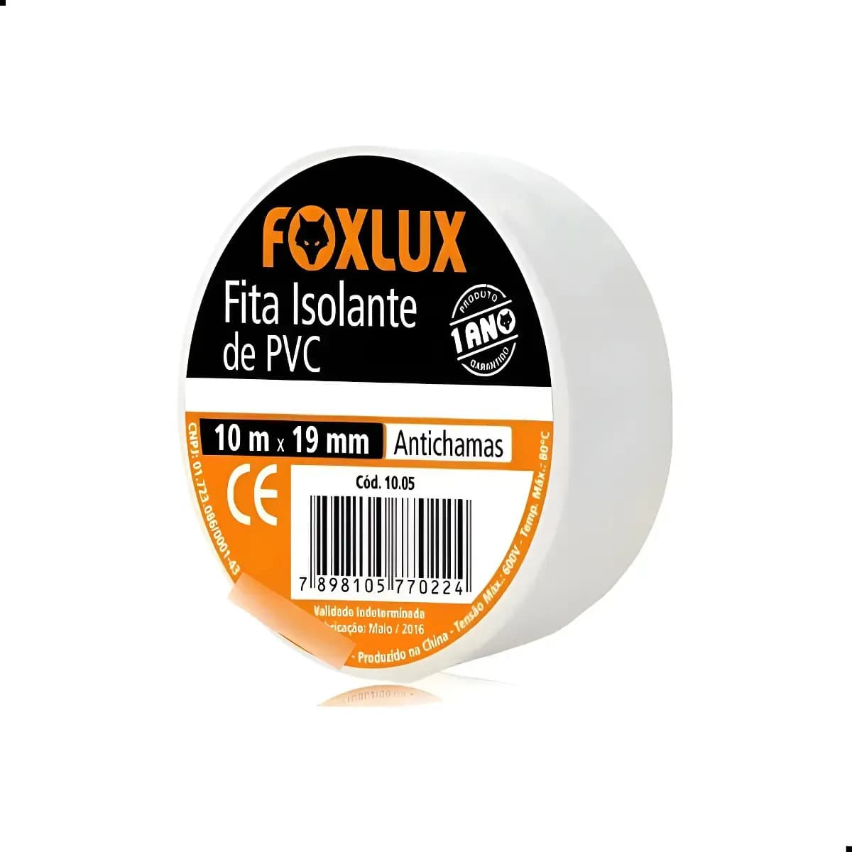 FITA ISOLANTE 10M BRANCA