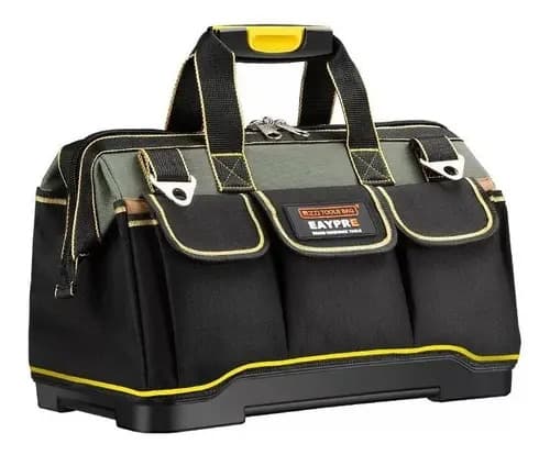BOLSA EM LONA 24X38X21X33 C/ FUNDO BORRACHA