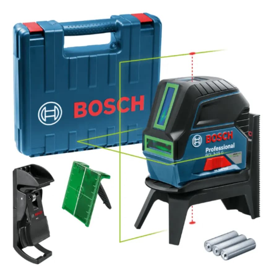 NIVEL A LASER VERDE GCL 2-15 G BOSCH — imagem 1