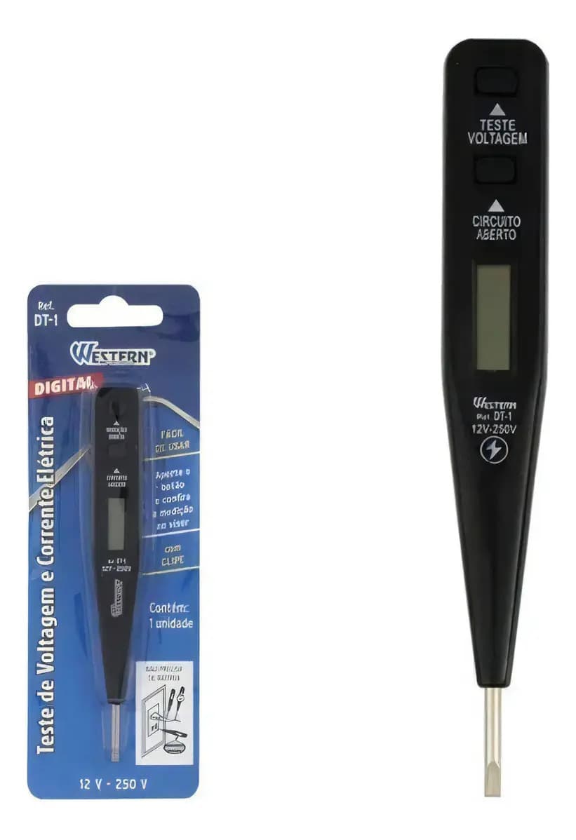 CHAVE TESTE DIGITAL 12-220V