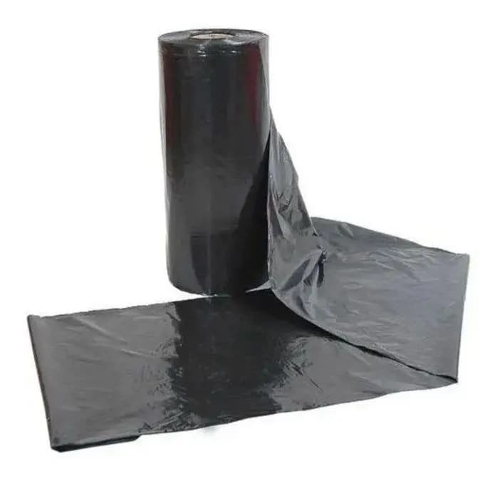 LONA PLASTICA PRETA 4 X 100M