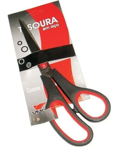 TESOURA ACO UNIVERSAL MULT USO 21CM