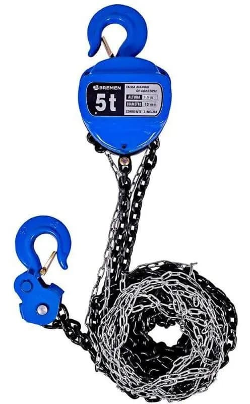 TALHA ELETR.DE CORRENTE 1 TON X 3MT 06 DIAN.220V — imagem 1