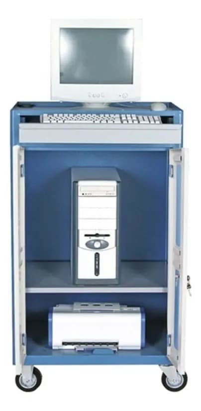 RACK P/MICRO PARTE INF. FECHADO MOVEL CR-45 MARCON — imagem 1