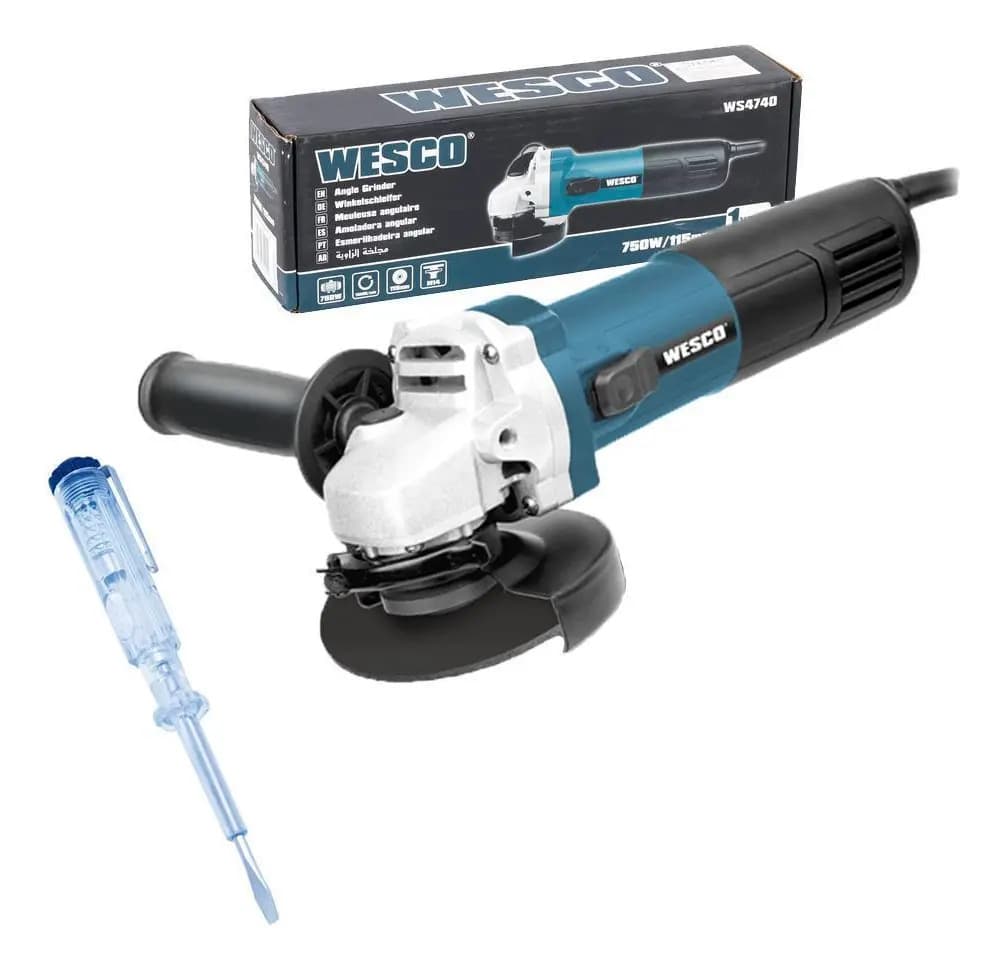 WESCO-ESMERILHADEIRA ANG. 115MM 4'' WS4700 220V — imagem 1