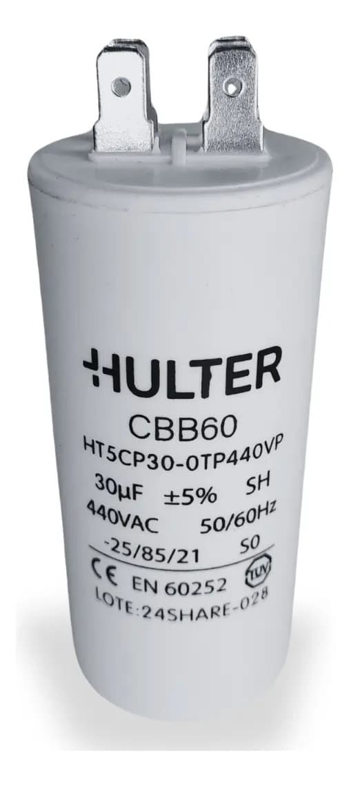 CAPACITOR 10 X 380V/440V PERMANENTE (TERMINAL)