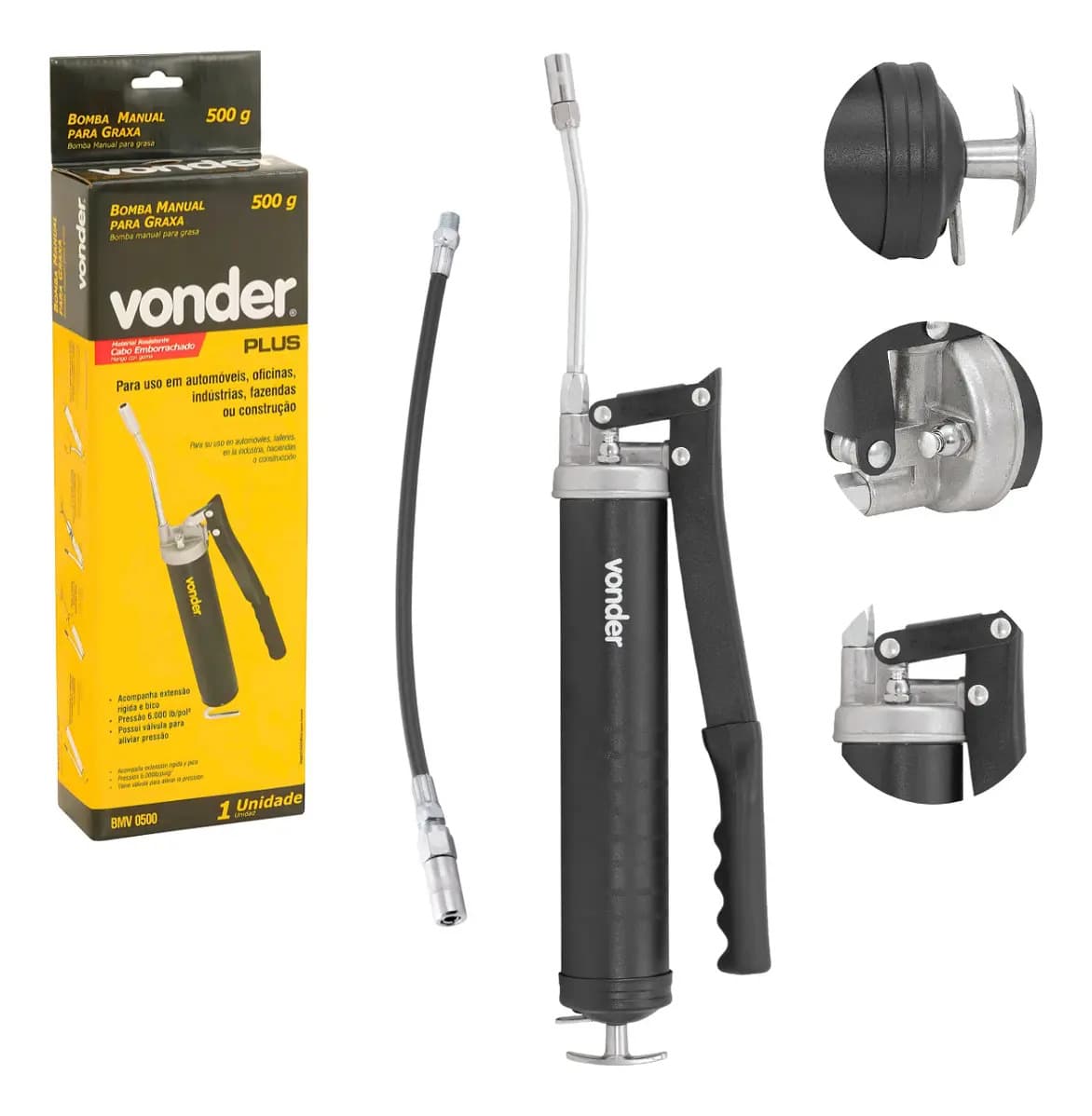 EXTENSÃO PARA CAVADEIRA VONDER