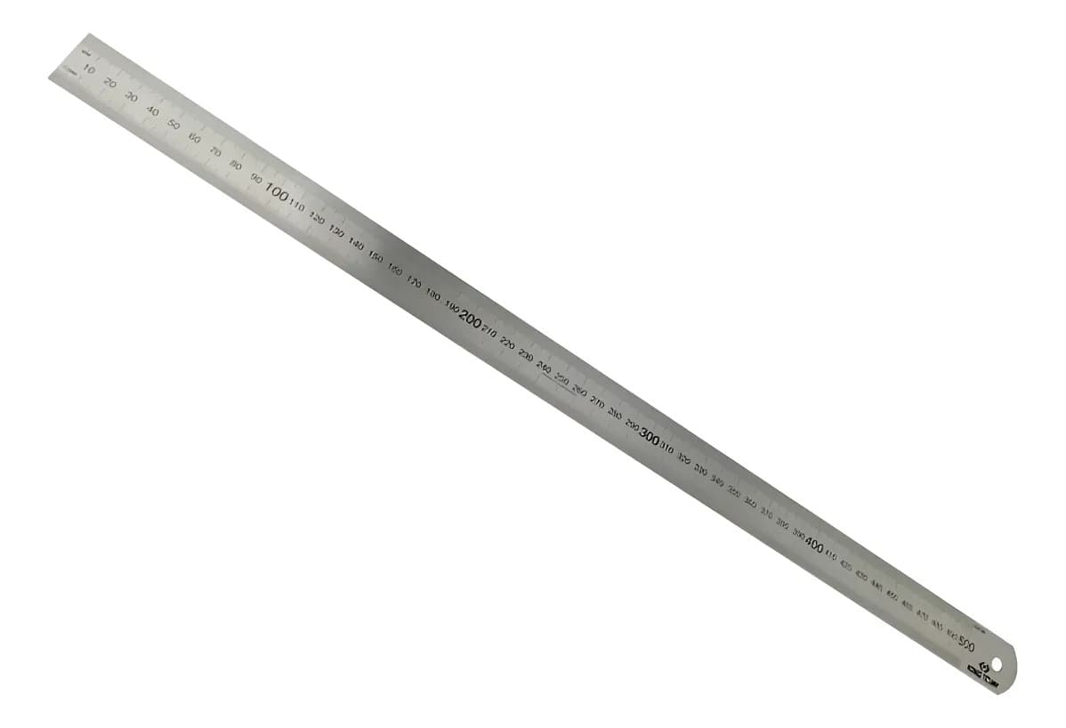 REGUA ACO INOX 20'' - 500MM