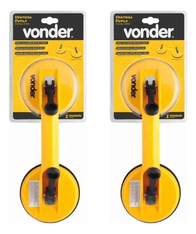 VENTOSA DUPLA P/VIDROS