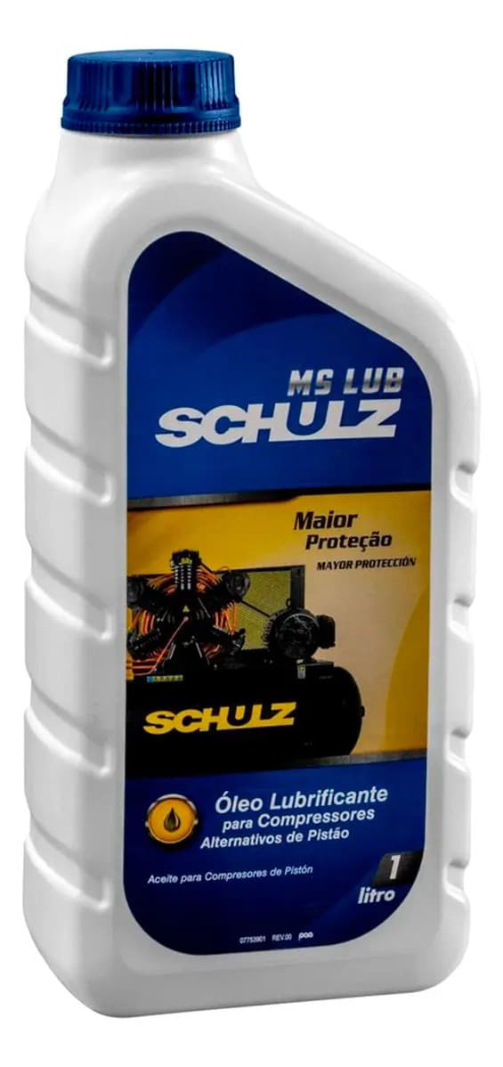 OLEO P/COMPRESOR MS LUB SCHULZ DE 24 X 1L