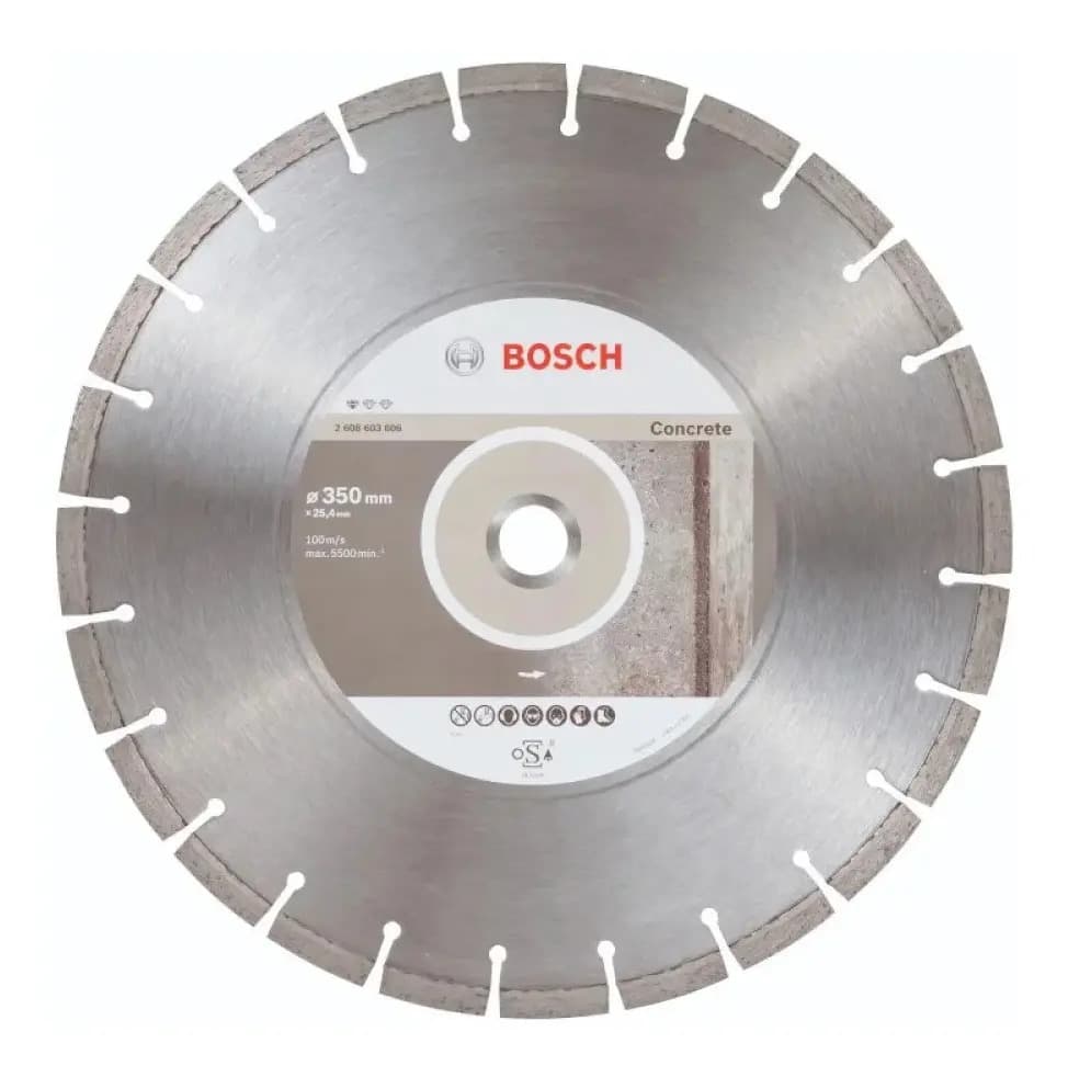 DISCO DIAMANTADO 350MM STANDARD CONCRETO BOSCH — imagem 1