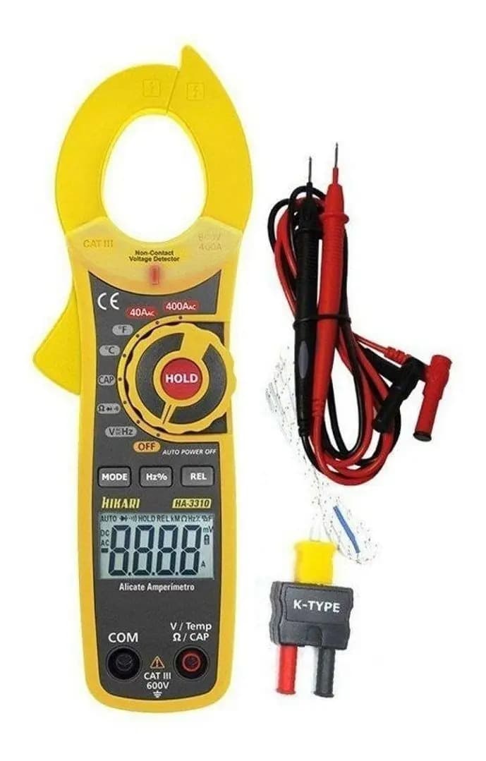 ALICATE AMPERIMETRO DIGITAL HA-3310 HIKARI