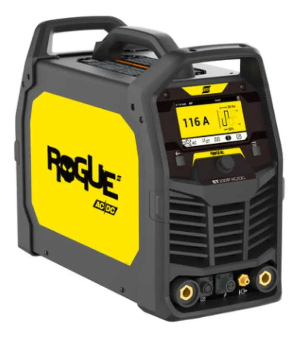MAQUINA DE SOLDA ROGUE ET 230IP AC/DC TIG COM TOCHA ESAB — imagem 1