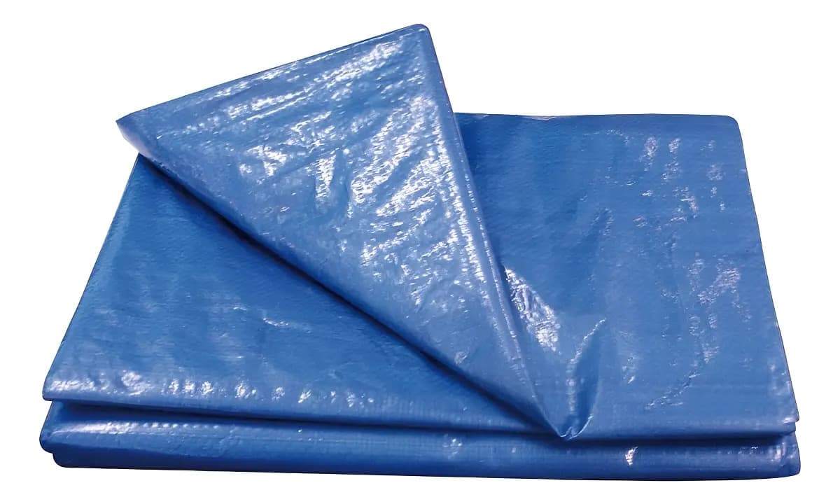 LONA GR/M2 - 6M X 4M LARANJA/AZUL