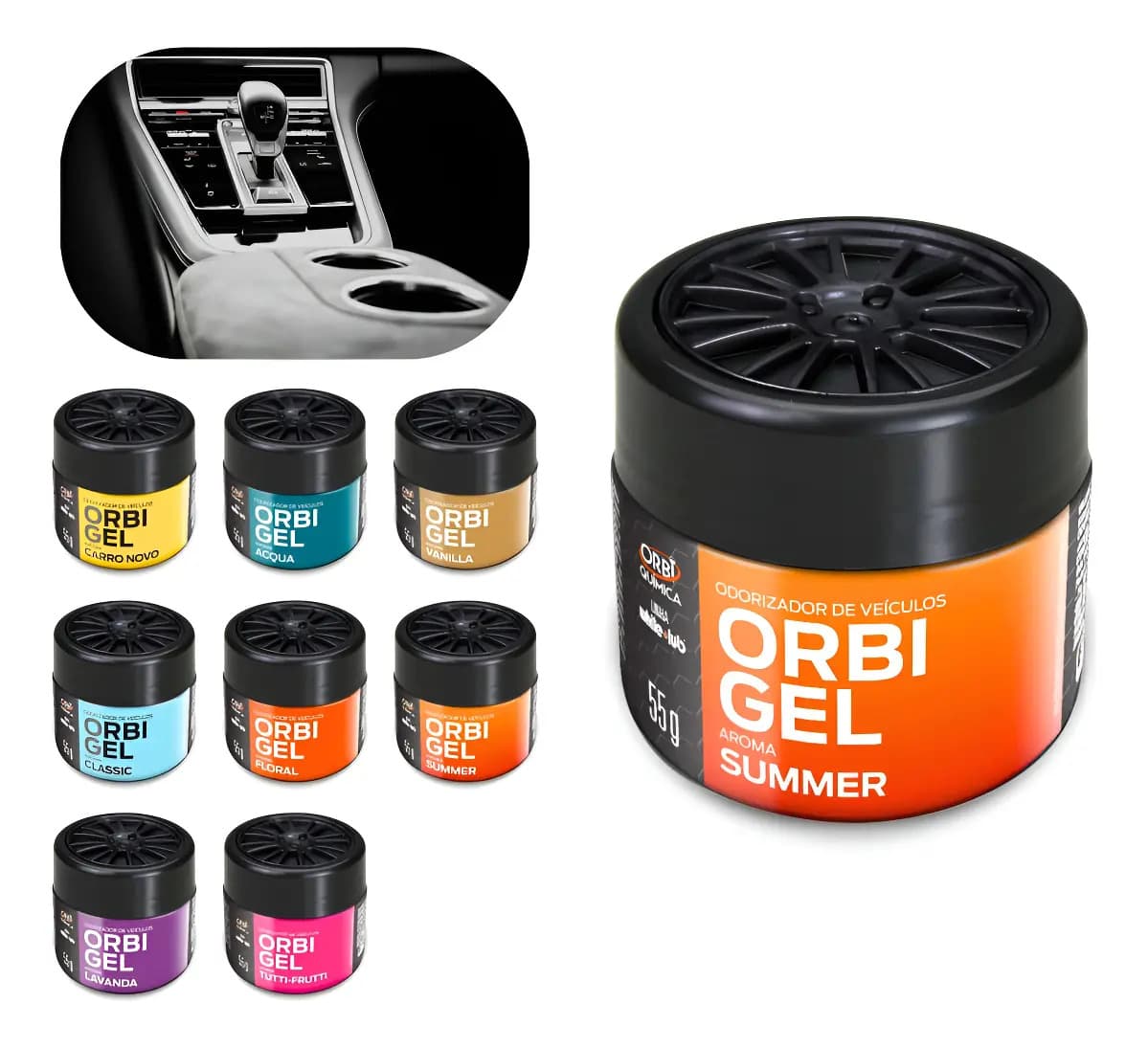 GEL DESENGRAXANTE 400GR ORBI QUIMICA