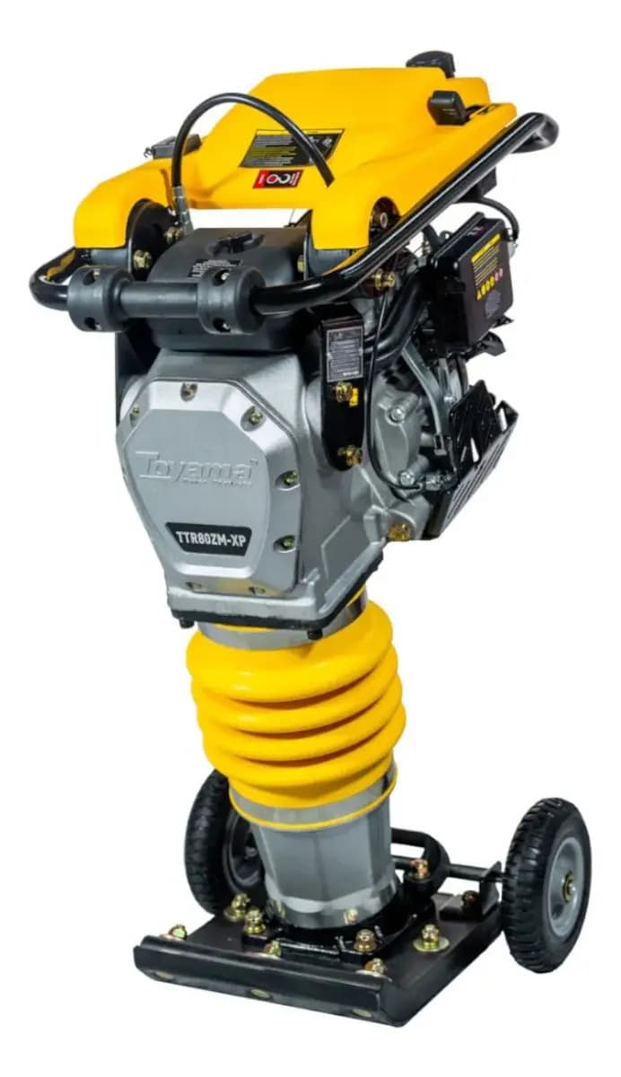 COMPACTADOR PERCUSSÃO TTR80ZM-XP GASOLINA MOT.TE40ZX-XP C/CAPA TOYAMA — imagem 1
