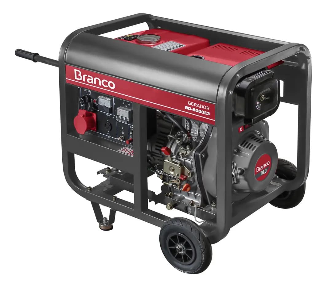 GERADOR BD 8000 E3 -110 DIESEL 220/380V — imagem 1