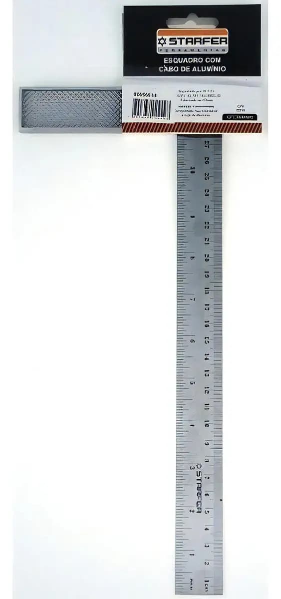 ESQUADRO CABO ALUMINIO 12" S94300012 RED