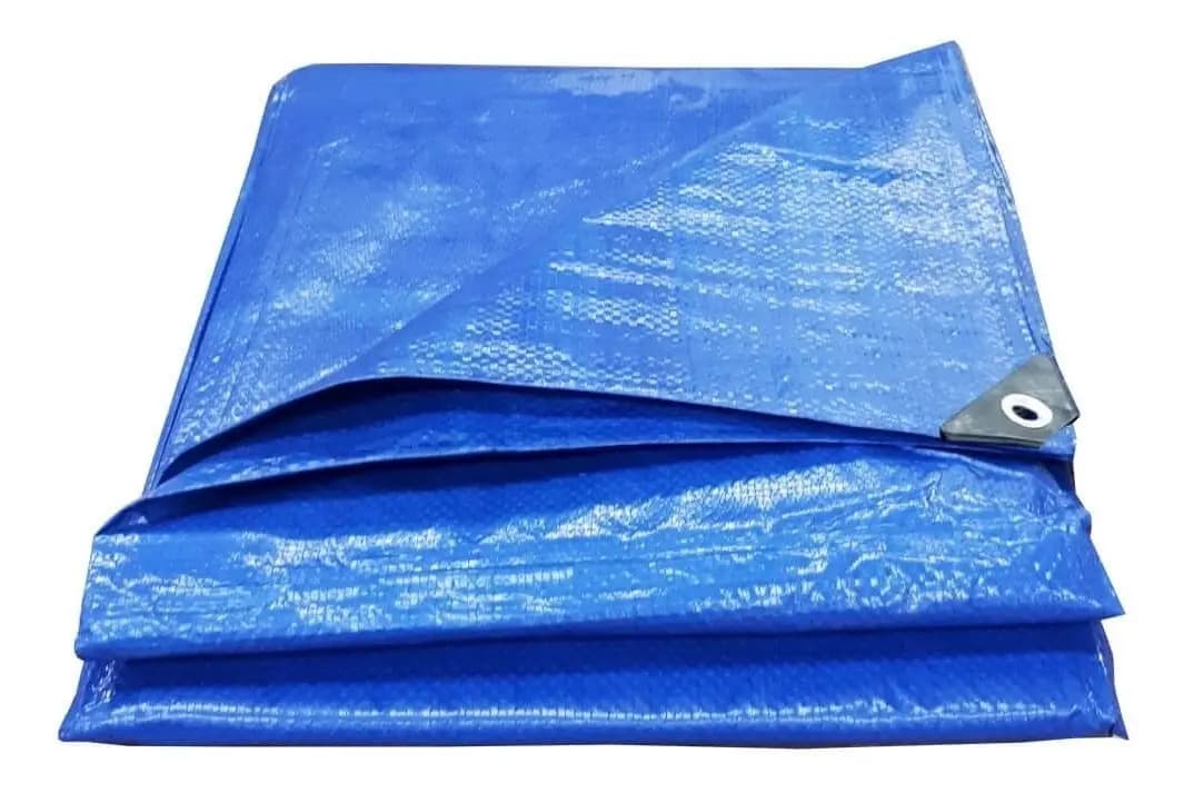 LONA AZUL POLIETILENO 08X 5M